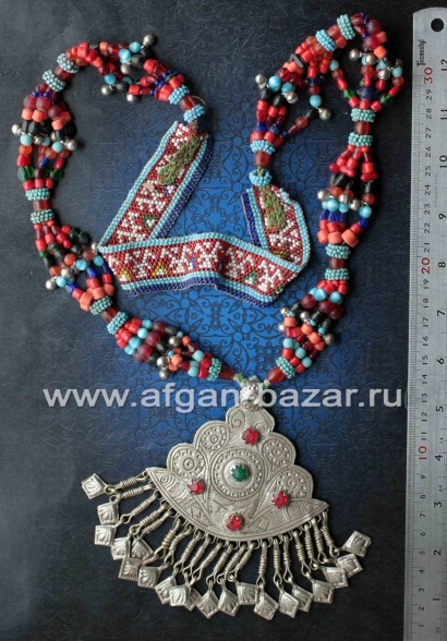 Кашмирское колье - племенные украшения Кучи (Tribal Kuchi Jewelry)