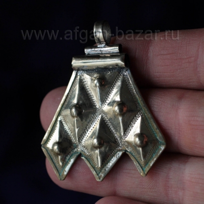 Туарегский амулет Хамса (Khamsa, Khomissar) Западная Сахара, Марокко или Маврита