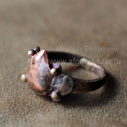Перстень в индийском стиле. Размер - 17