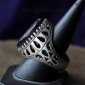 Иранский мужской перстень с сердоликом и каллиграфической надписью - молитвой пу