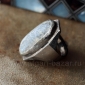 Афганский перстень с речной галькой (Kuchi Tribal Ring) Афганистан или Пакистан,