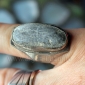 Афганский перстень с речной галькой (Kuchi Tribal Ring) Афганистан или Пакистан,