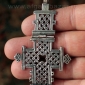 Коптский нательный крест в эфиопском стиле - тип Аксум. Египет, современная рабо