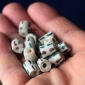 Африканские стеклянные бусины Кробо - African Ghana Krobo Beads. Лот из четырнадцати бусин Африканские стеклянные бусины Кробо - African Ghana Krobo Beads. Лот из четырнад