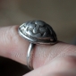 Винтажный грузинский перстень из детали старинного украшения. Грузия, 20 в.