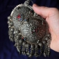 Афганская подвеска-амулет "Kubbe" (фарси) или "Gogrey" (пушт.). Племенные украше