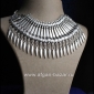 Колье в стиле Трайбл - Vintage Oriental Style Silver plated Turkish Tribal Boho 