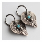 серьги авторские крупные этнические ручная работа серьги авторские крупные этнические ручная работа