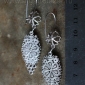 Винтажные филигранные серьги. Турция, 20 в.