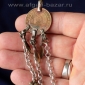 Подвеска из таджикской монеты по мотивам афганских племенных украшений