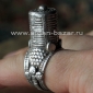 Йеменский серебряный перстень "Yemeni Tower Ring"