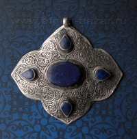 Подвеска в иранском стиле с лазуритом