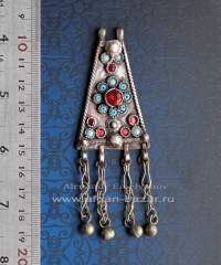 Подвеска пектораль в афганском стиле.  Автор - Емельянов Александр
