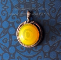 Подвеска из монеты в афганском стиле. Автор - Емельянов Александр