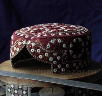 Традиционная афганская тюбетейка "Кулох".  Афганистан, современная работа