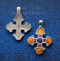 Кулон-крест в византийском стиле по мотивам средневековых украшений с горячей эмалью Кулон-крест в византийском стиле по мотивам средневековых украшений с горячей эм