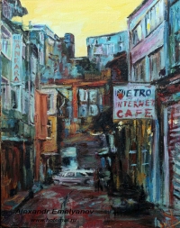 Александр Емельянов. "Отель Анкара" (Зимний вечер в Стамбуле) Александр Емельянов. "Отель Анкара" (Зимний вечер в Стамбуле)