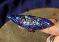 Традиционное мультанское кольцо с восстановленной эмалью. Пакистан, Мультан, вто