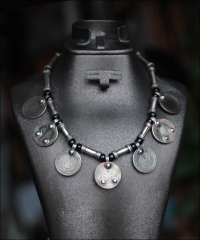 Авторские украшения. Колье в этническом стиле ручной работы.