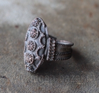 Винтажный перстень с филигранью. Индия или Пакистан, 20 в. 