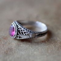 Винтажный афганский перстень с филигранью