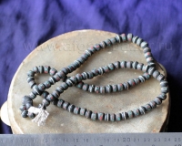 Буддистские четки из бакелита с инкрустацией - 108 бусин. Непал, современная раб