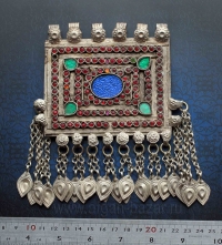 Подвеска-пектораль, часть колье или пояса. Пакистан (Кашмир или Белуджистан), 20