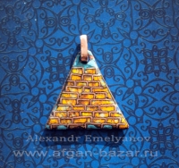 Александр Емельянов. кулон "Пирамида". Медь, горячая перегородчатая эмаль Александр Емельянов. кулон "Пирамида". Медь, горячая перегородчатая эмаль