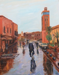 Александр Емельянов. Rainy Marrakesh (Марокко, дождливый день в Марракеше)