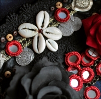 этническая фурнитура для расшивки костюма. Шиша 