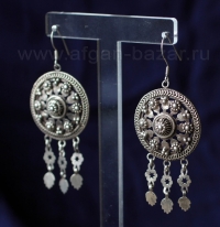 Винтажные филигранные серьги. Турция, 20 в. Винтажные филигранные серьги. Турция, 20 в.