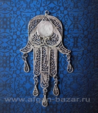 Традиционный амулет "Хамса" ("Рука Фатимы"). Тунис, 20 в.