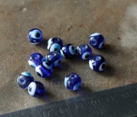 Турецкая бусина - амулет от сглаза ручной работы. Турция, современная работа