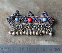Заколка для волос - племенные украшения Кучи (Tribal Kuchi Jewelry). Афганистан 