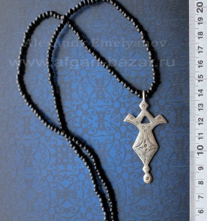 Колье с подвеской в виде туарегского амулета. Марокко, современная работа