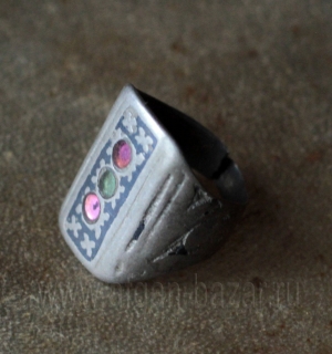Афганское племенное кольцо (Kuchi Tribal Ring). Афганистан или Пакистан, народно