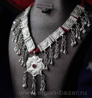 Кашмирское винтажное колье. Пакистан (Кашмир), вторая половина 20 в.