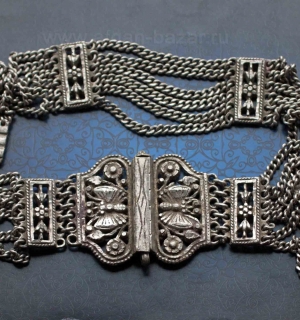 Индийский пояс "Камарбанд" - Vintage Indian Kuchi Banjara Belt Kamarband