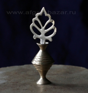 Латунный флакон для сурьмы (Кхоль, - традиционное косметическое средство на Ближ