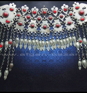 Туркменская налобная с подвесками-шельпе