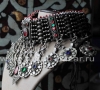 Афганская нашейная повязка-чокер - племенные украшения Кучи (Tribal Kuchi Jewelr