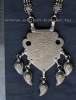 Афганское племенное колье-амулет, украшения Кучи (Kuchi Jewellery)