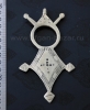Массивный туарегский амулет по мотивам знаменитых крестов Agades cross