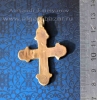 Кулон-крест в византийском стиле по мотивам средневековых украшений с горячей эм