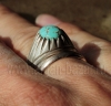 Винтажный мужской перстень с бирюзой. Иран или Ближний Восток, 20-21 вв.