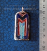 Кулон "Руна EHWAZ" , перегородчатая эмаль, автор - Александр Емельянов