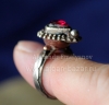 Перстень в афганском стиле, сделанный из детали афганского украшения (верхняя ча
