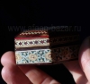 Деревянная шкатулка в с инкрустацией "Хатам"