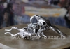 Кольцо в виде черепа антилопы Unusual Silver plated Tribal Boho Ring  shaped in 
