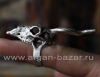 Кольцо в виде черепа антилопы Unusual Silver plated Tribal Boho Ring  shaped in 